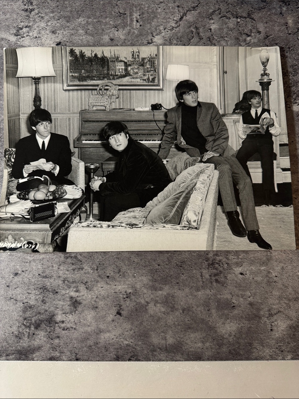 The Beatles Glossy Photo - A Hard Days Night